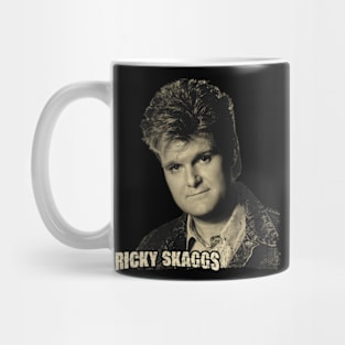 The Ricky Skaggs Art drawing Mug